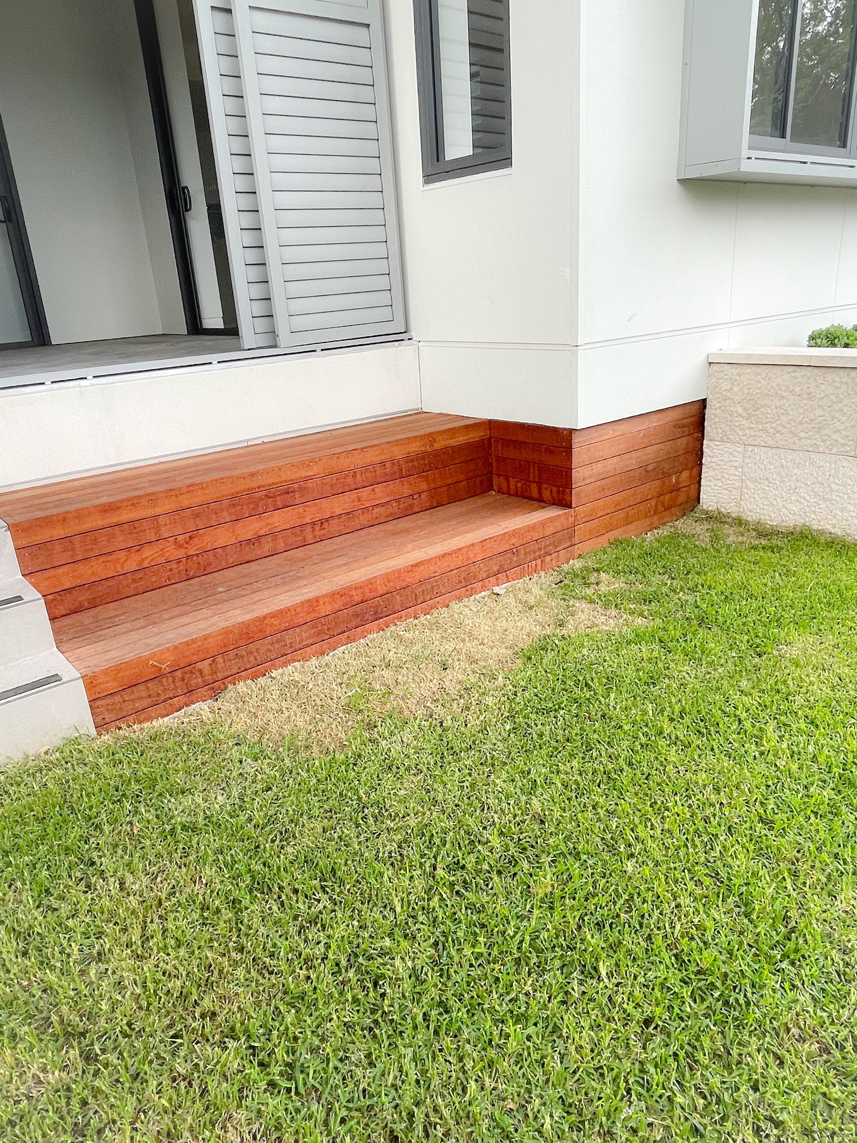 Pool deck detail